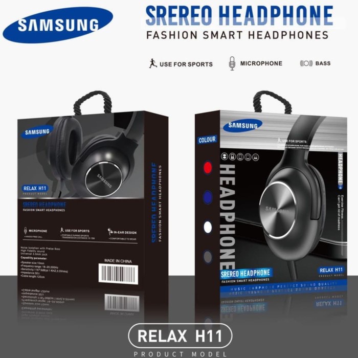 Hemat Headset Bando Samsung Bando Relax H11 Headphone Earphone Henset Hf Murah