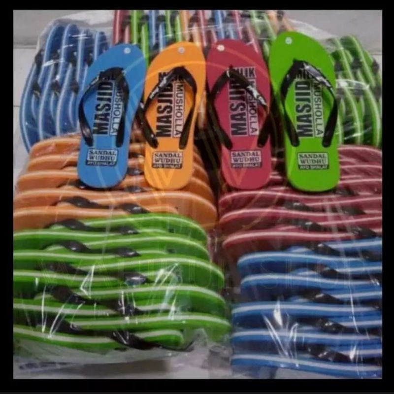 Sandal wudhu masjid/sandal masjid/sandal jepi/sandal cocok untuk sedekah masjid