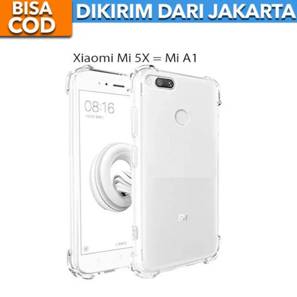 Casing Xiaomi Mi 5X / Mi A1 Anti crack SoftCase