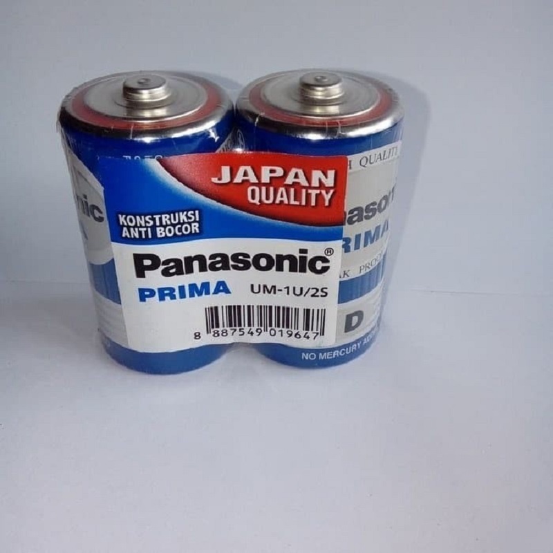 BATERAI BATRAI BATTERY PANASONIC PRIMA D BIRU BESAR JAPAN QUALITY