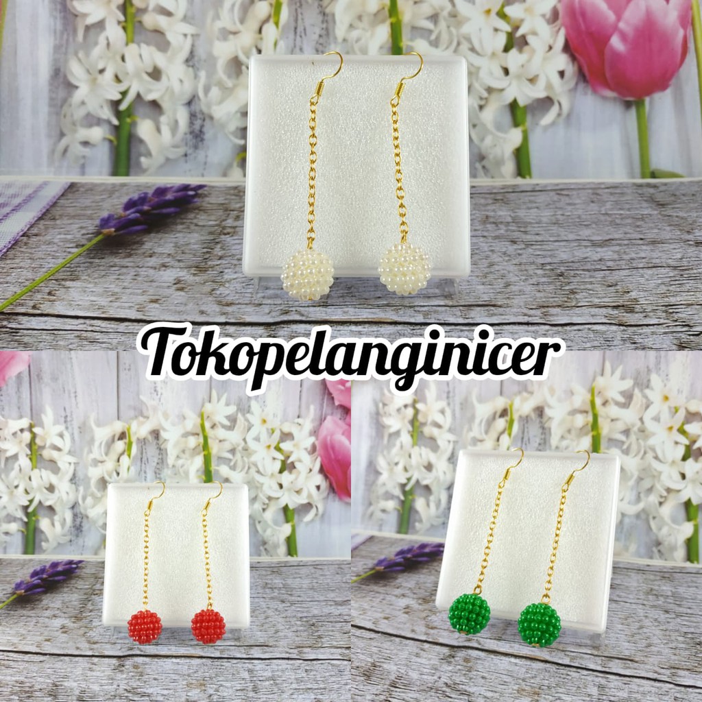 Anting kekinian fashion RANBER Cantik Anting Korea wanita Fashion By Tokopelanginicer