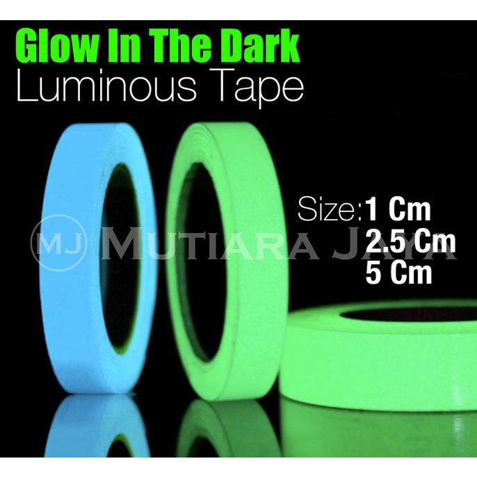 

Lakban Glow In The Dark Tape Selotip Fosfor Luminous Sticker Stiker