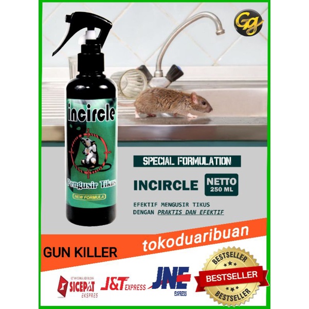 Obat Semprot Pengusir tikus / anti tikus / racun tikus/ pembasmi tikus