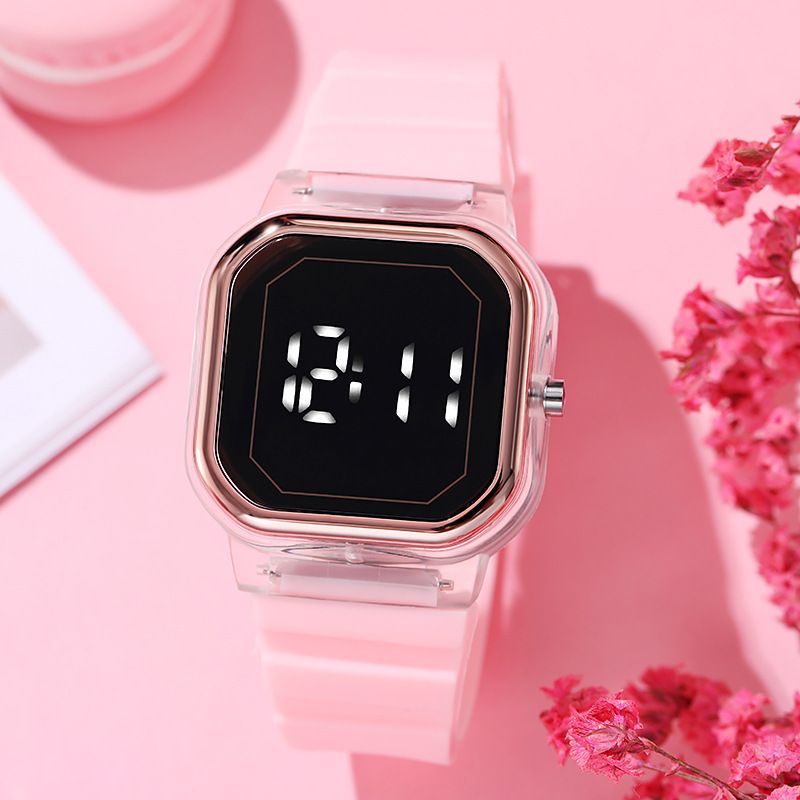 JY J027 Jam Tangan Rubber Digital LED Pria &amp; Wanita Fashion Murah