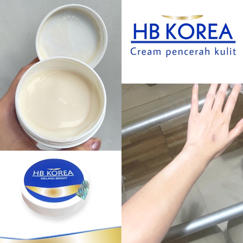 HB KOREA | Cream Pemutih Kulit | Lotion Pemutih Kulit | Krim Pemutih Kulit dosis tinggi | Krim Pence