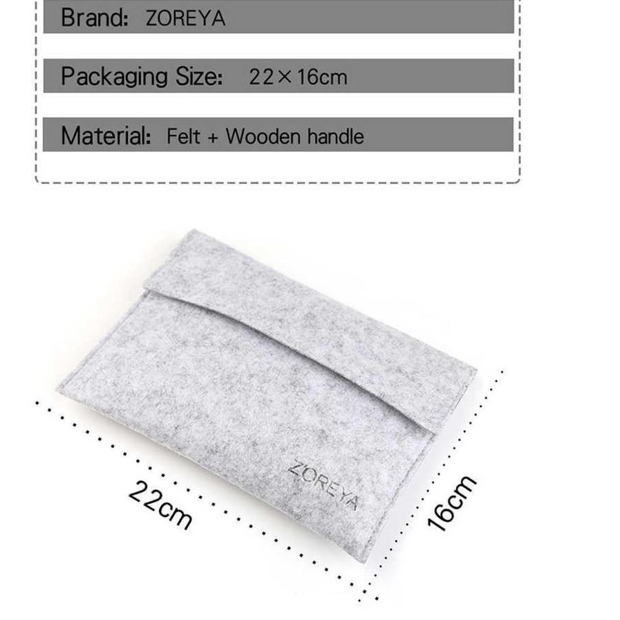 

ギ (BISA COD) Zoreya Brush Make Up 15 Set dengan Pouch - ZZ15 [Hitam] じ