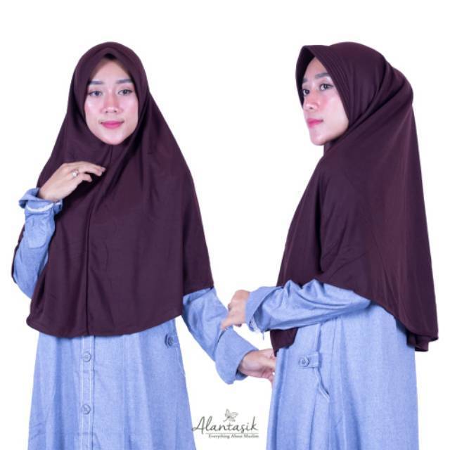 Alantasik - Jilbab Kaos PE Premium Pet Antem / Jilbab Sekolah / Jilbab daily R.24