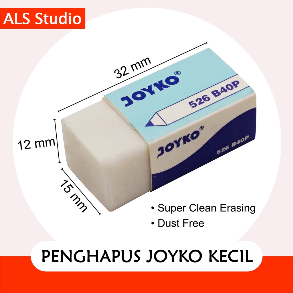 

Penghapus Pensil Joyko Kecil