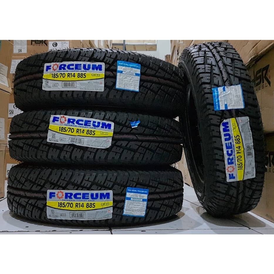 BAN MOBIL RING 14 KEMBANGAN KASAR SEMI OFFROAD FORCEUM ATZ-R 185 70 R14 AT