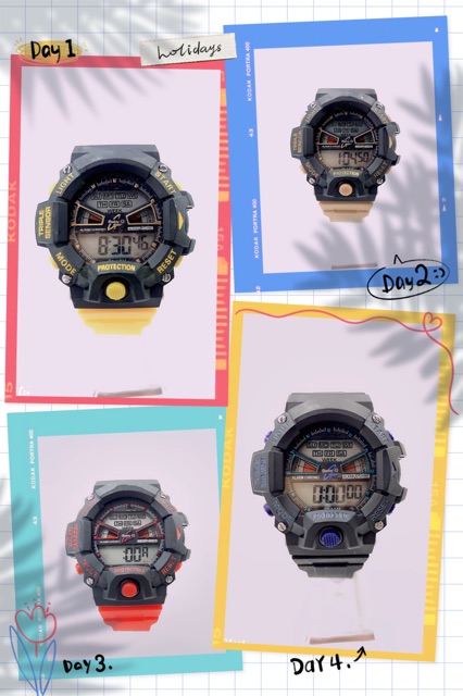 JAM TANGAN PRIA ORIGINAL WATCH WARNA SERIS MEN DAN WOMEN JAM TANGAN COUPLE WAITA M40