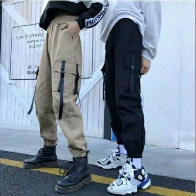 Ready stok Hip hope pants Korean ootd Fashion kpop style ...