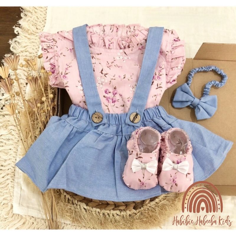 Hampers Baby/ Hampers Bayi/ Baby Gift/ Kado Bayi/ Parcel Bayi/ Newborn/ Baby Girl-Shizuka Rosey Blushy