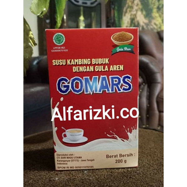 

susu kambing gomars gula aren