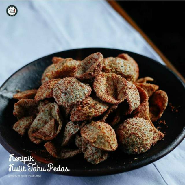 

Kerupuk Kulit Tahu Pedas 1/4 kg