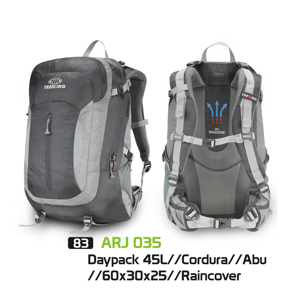 Tas ransel pria 45 liter / tas ransel trekking arj 035