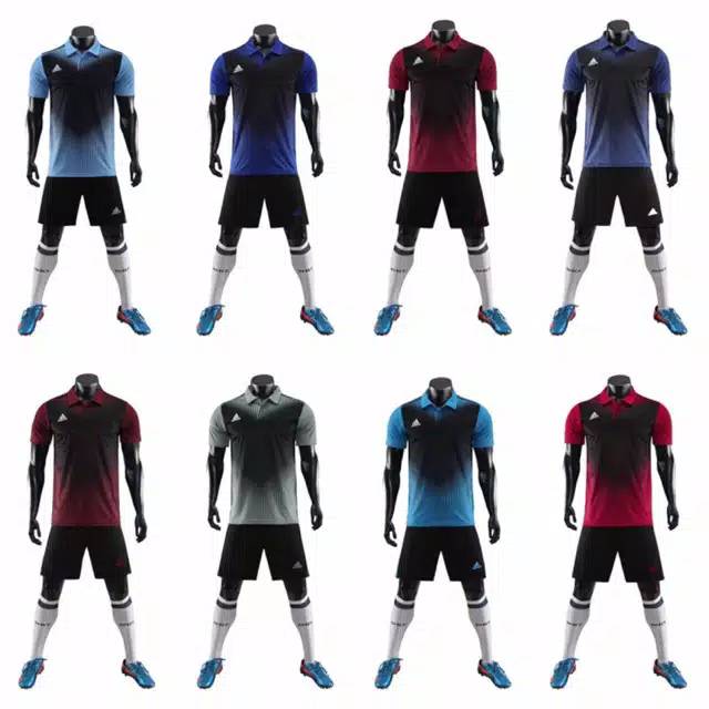 Stelan Jersey Futsal Kerah Adidas