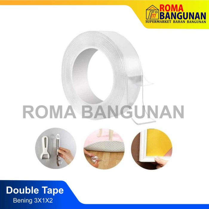 Nano Double Tape Bening 3X1X2