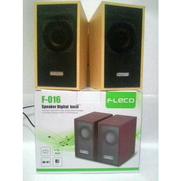 COD SPEAKER KOMPUTER/LAPTOP/HAPHONE/USB FLECO F-016//SPEAKER SALON AKTIF X-BASS//SPEAKER KOMPUTER