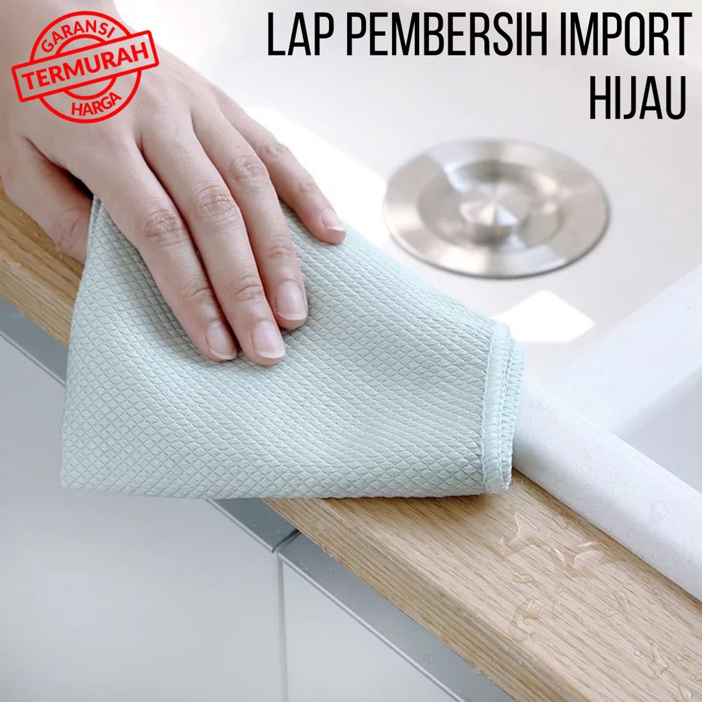 Berkattoserba Handuk Dapur Kain Pembersih Lap Unik Serbaguna Bermotif Fragment Sisik Ikan