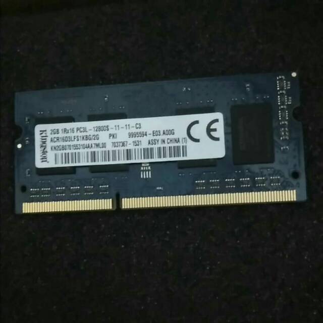 Ram Laptop DDR3L 2Gb