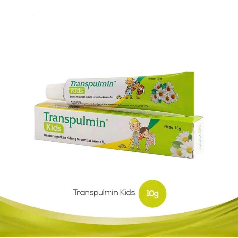 Transpulmin kids balsam 10 gr/ balsam anak