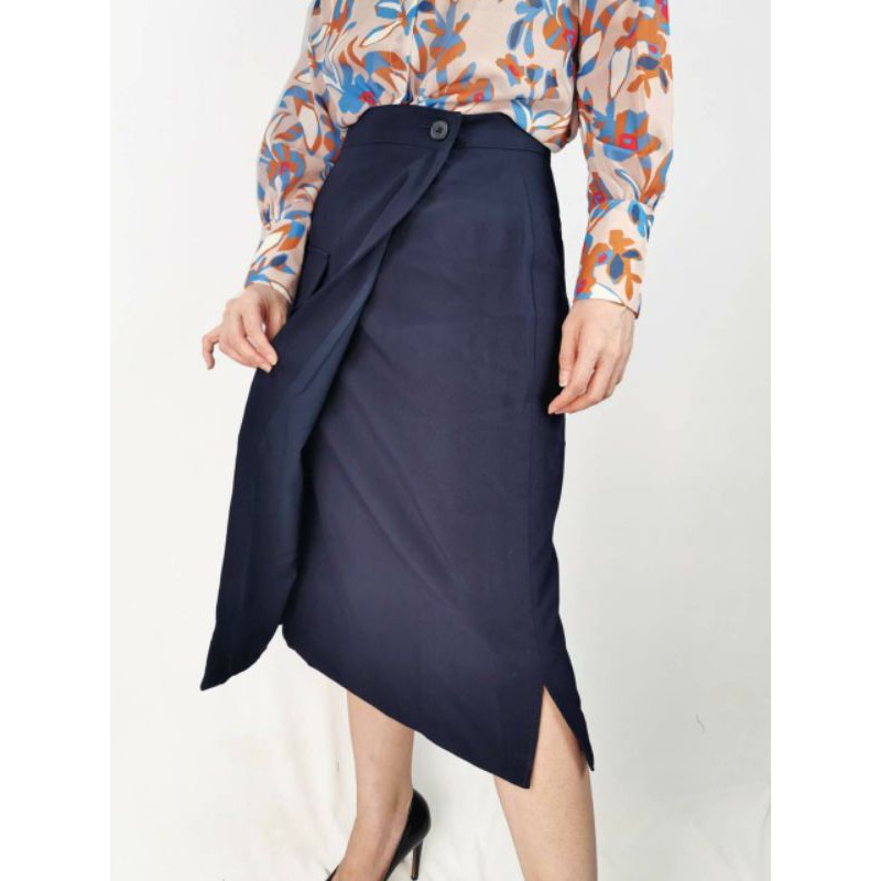 Banana utility skirt navy