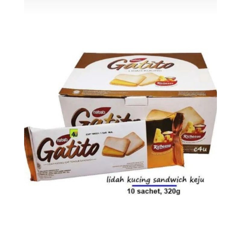 Nabati Gatito 38g x 10