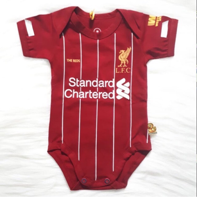 BABY JUMPER BOLA LIVERPOOL HOME 2019-2020, BABY JERSEY, JERSEY BAYI, JERSEY ANAK, KAOS JERSEY ANAK