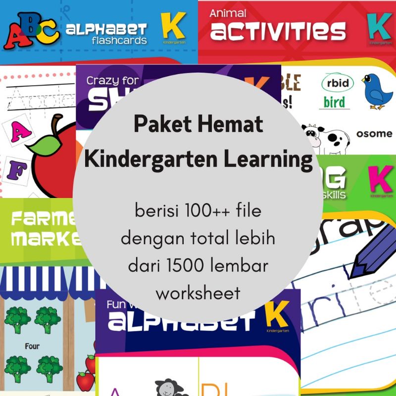 

paket modul belajar anak 3-6 tahun PDF