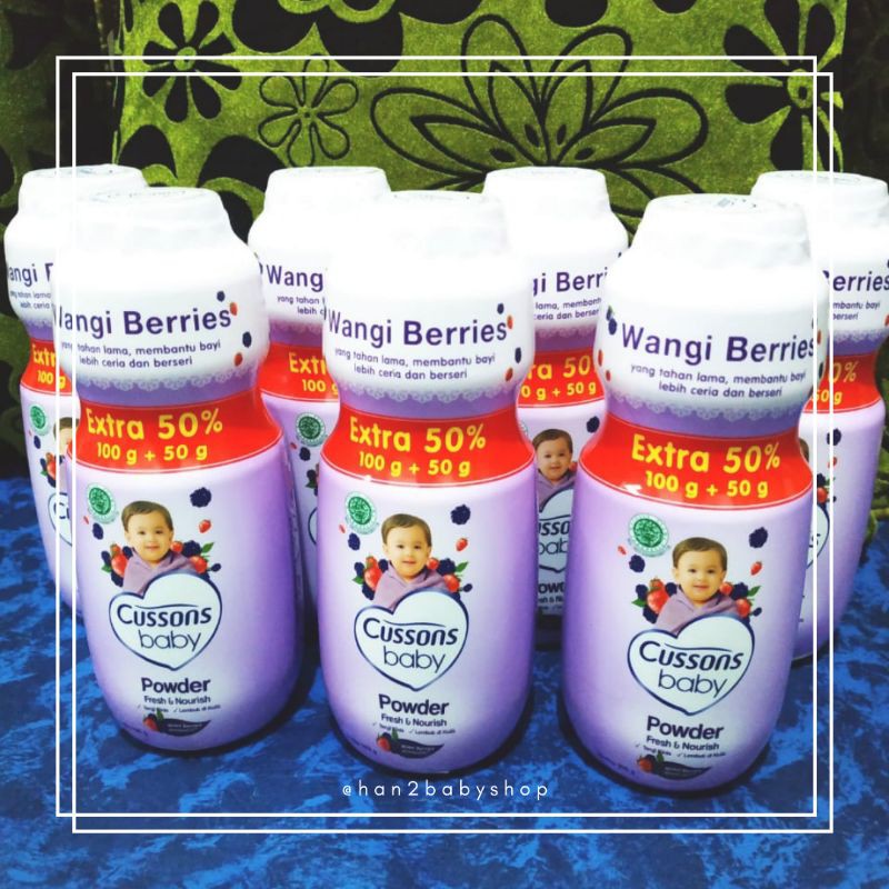 Bedak Bayi Cussons 100 gram