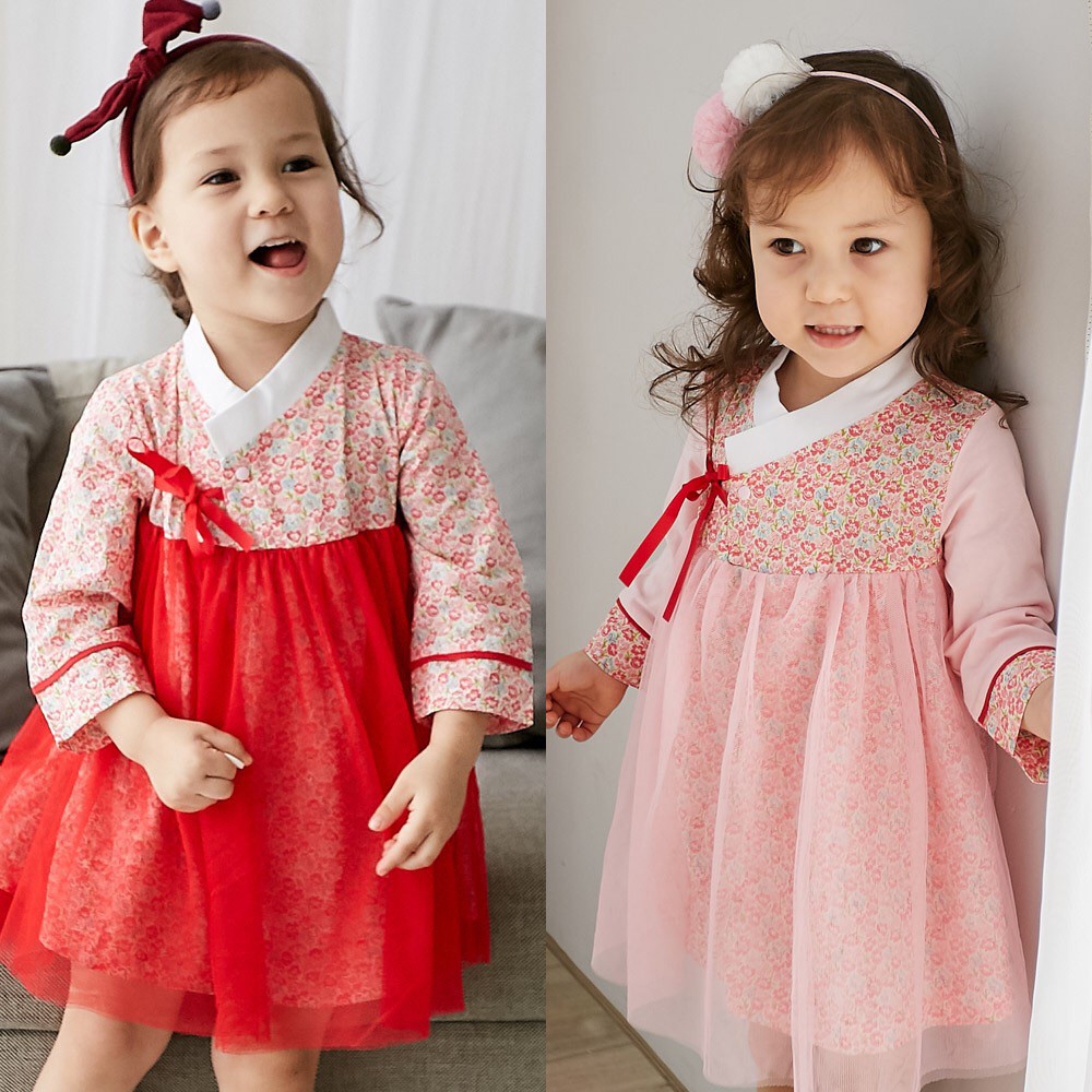 BAJU ANAK HANBOK KOREA  DRESS ANAK HANBOK