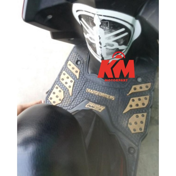 Karpet Mio M3 125 Keset Pijakan Kaki Mio Z Soul GT Bordes Yamaha Mio Bahan Karet Variasi