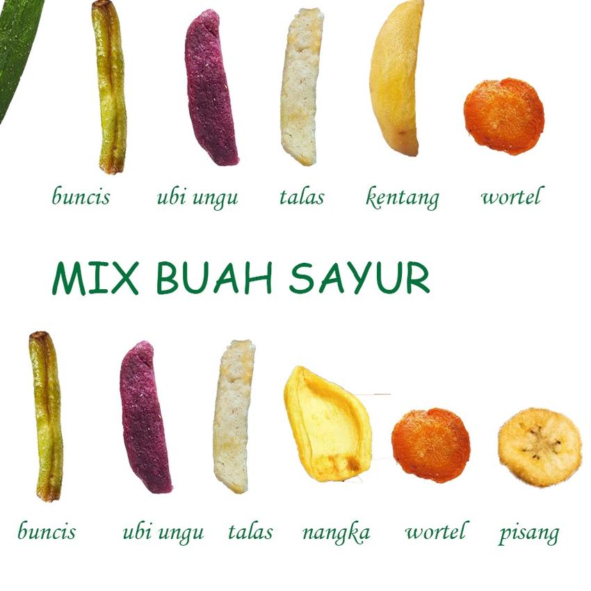 

PROMOSI !!! 9.9 Crunchy Veggie Snack ASMR Keripik Sayur Keripik Buah Sayur Krispi Cemilan Diet Snack Sehat Snack Diet 300ml 700ml 1000ml 1L [KODE 59]
