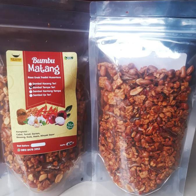 

Sambal Tempe Teri Kacang Kemasan 250 Gram Dudung.Store