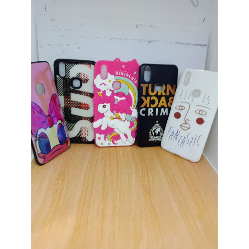 softcase Motif/gambar, katakter  Vivo V9