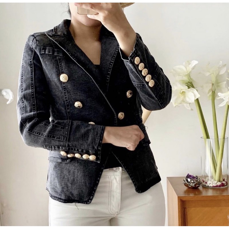 Balmain Denim Blazer