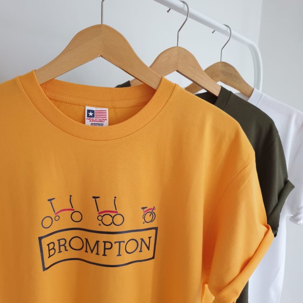 [PROMO] Kaos Brompton  / Tshirt Brompton / Kaos Sepeda /Kaos Gowes / Cycling Jersey