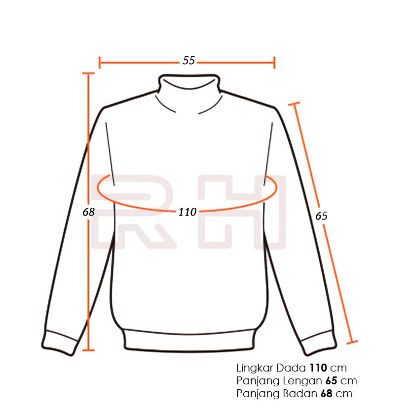 Sweater Baju rajut Turtleneck Roundhand bolong jari kerah tinggi tangan panjang tebal turtle neck