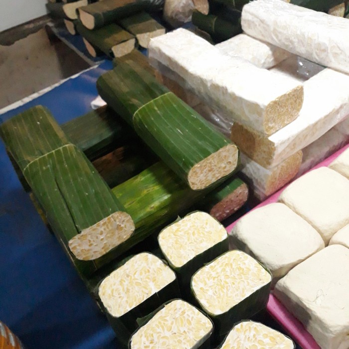 

Tempe Mentah Fresh - Setengah papan