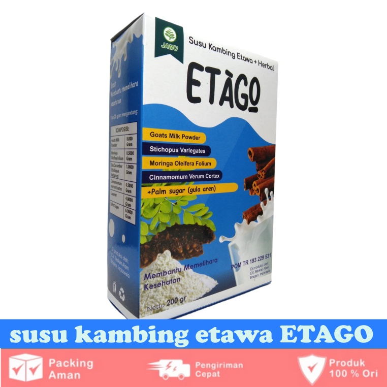 

ETAGO Susu Kambing Etawa Untuk Kesehatan 200 gram