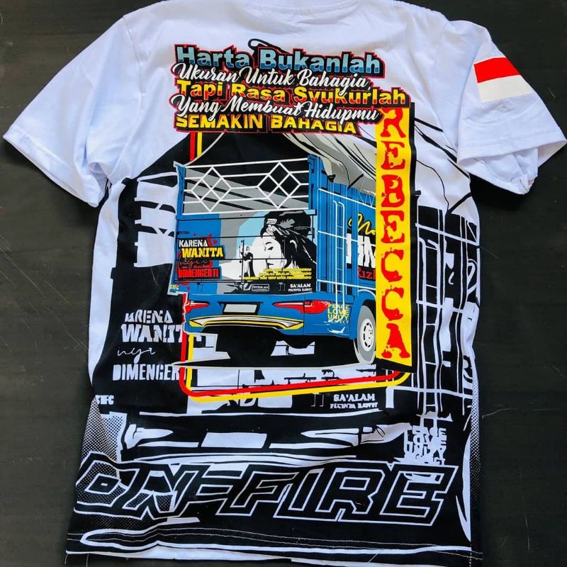 ( COD ) KAOS TRUCK ON-FIRE || KAOS TRUCK PREMIUM || KAOS TRUCK ORIGINAL || KAOS SOPIR || KAOS TRUCK 