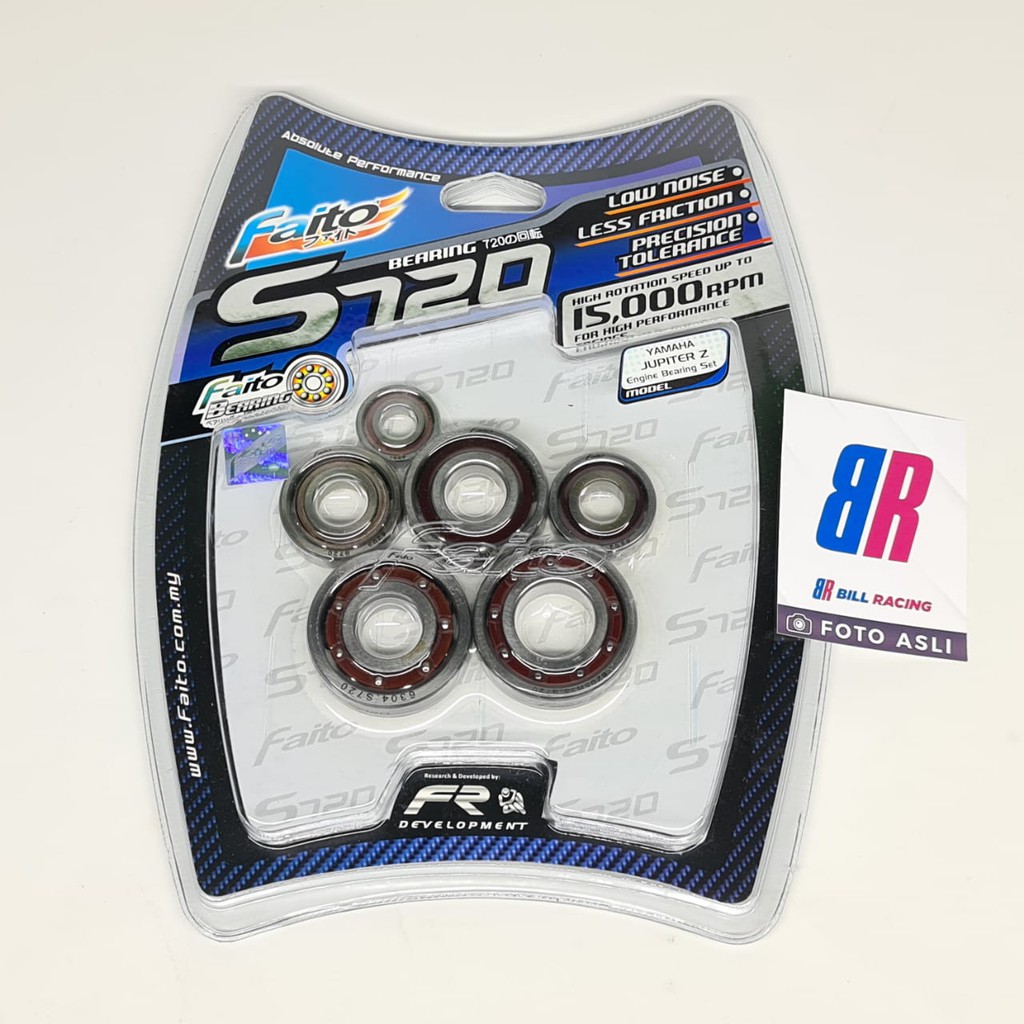 BEARING SET FAITO JUPITER Z VEGA R S720 LAHAR RACING