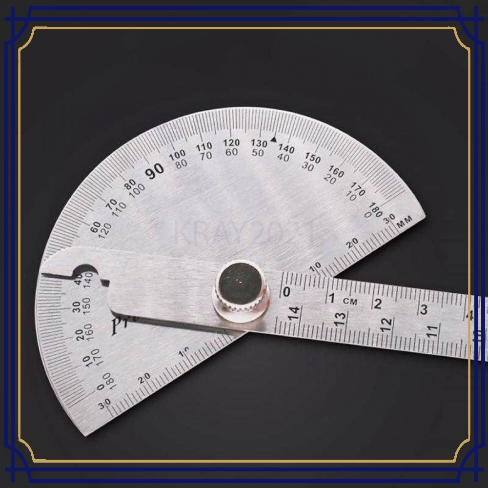 Protractor Penggaris Busur Derajat 14.5cm 180 Degree - PR180