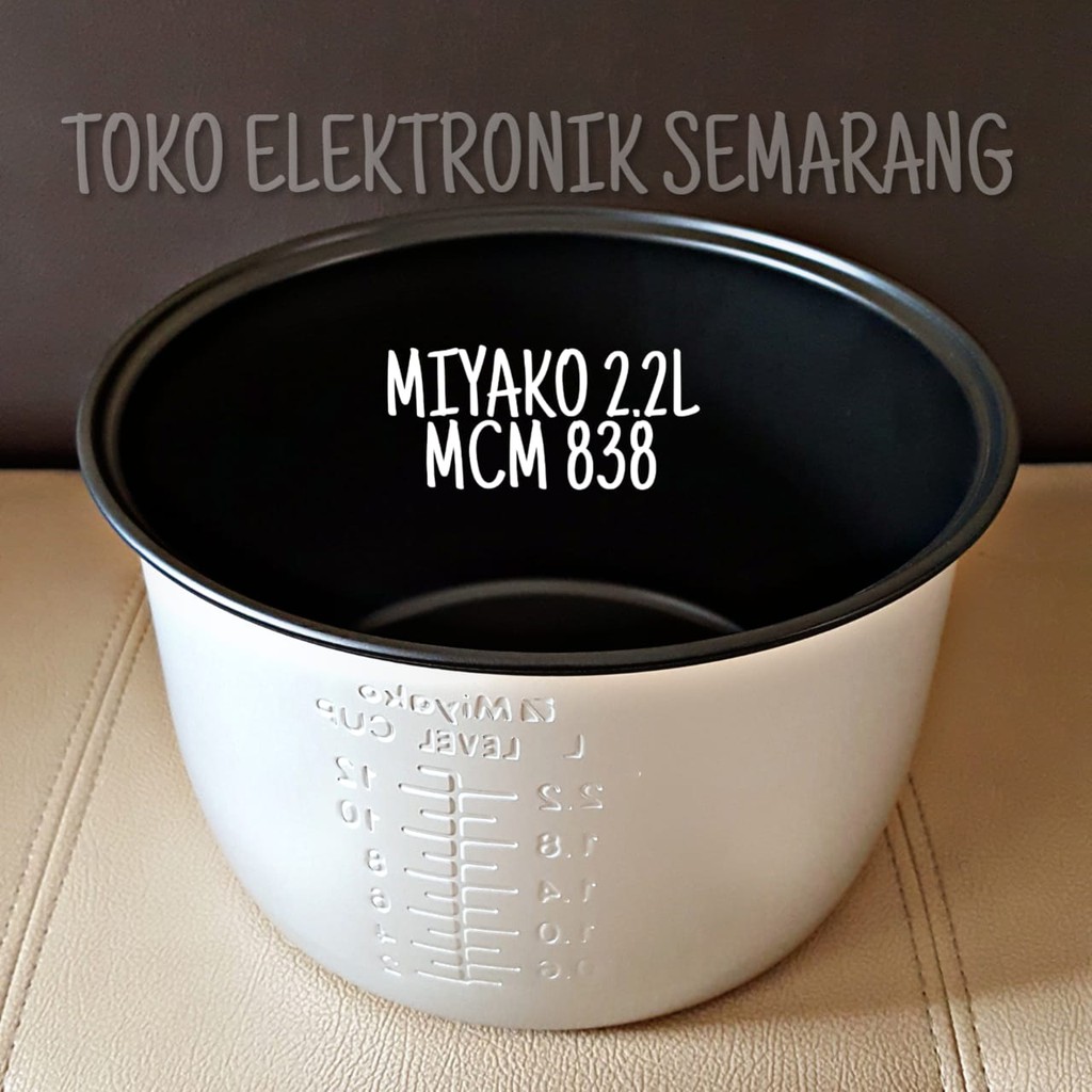 PANCI TEFLON MIYAKO MCM 838 2.2 L ORIGINAL