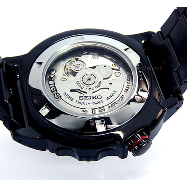 Seiko Superior Mens SRP447K1 Automatic Black | Jam Pria SRP447