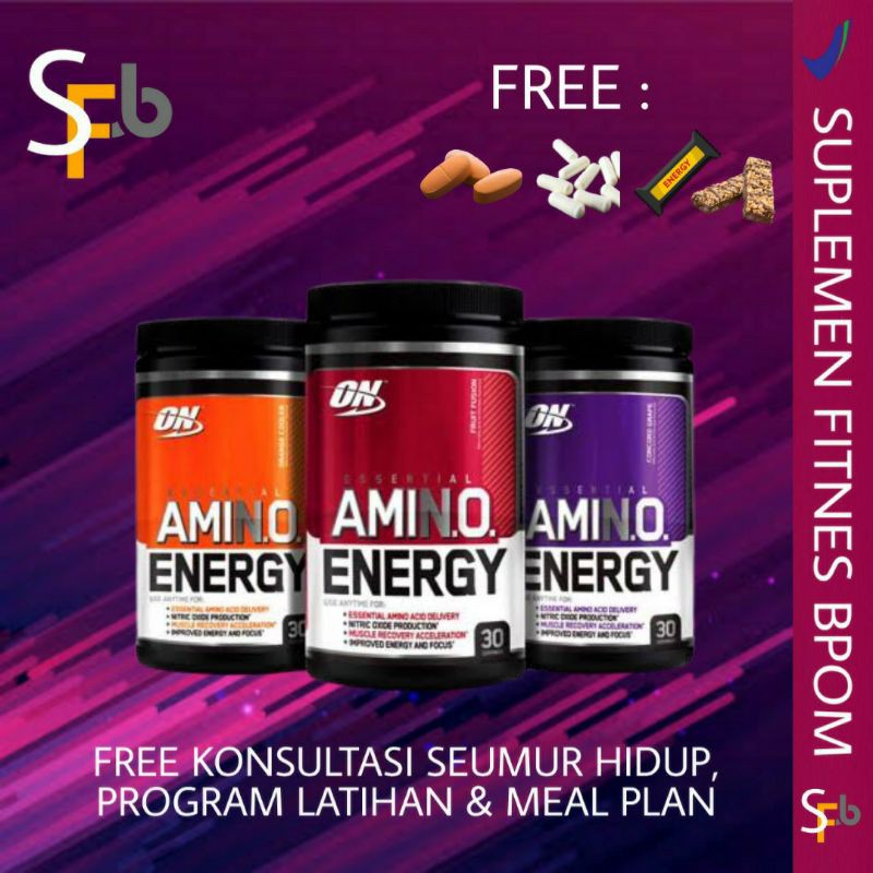 ON AMINO ENERGY OPTIMUM NUTRITION AMINO ENERGY 30 SERVING NON SCITEC AMINO GERMAN FORGE AMINO