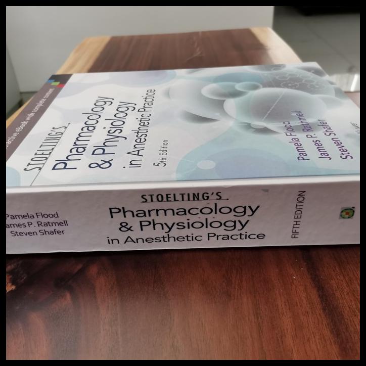 

TERBARUU!! Buku Kedokteran Stoelting Pharmacology and Physiology in Anesthetic 5e SALE