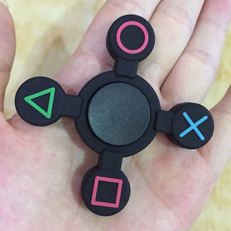 PLAYSTATION Hand Fidget Spinner Model Controller PS4 Untuk Membantu ADHD Autism Fokus