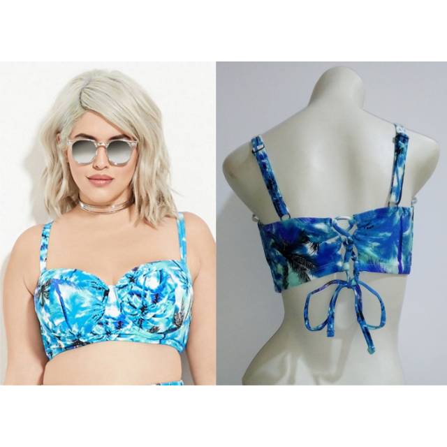 Top bikini atasan big size forever 21