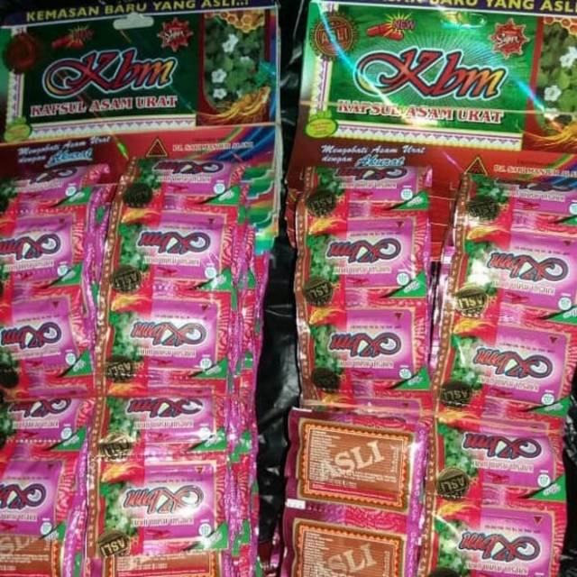 Kbm kapsul asam urat